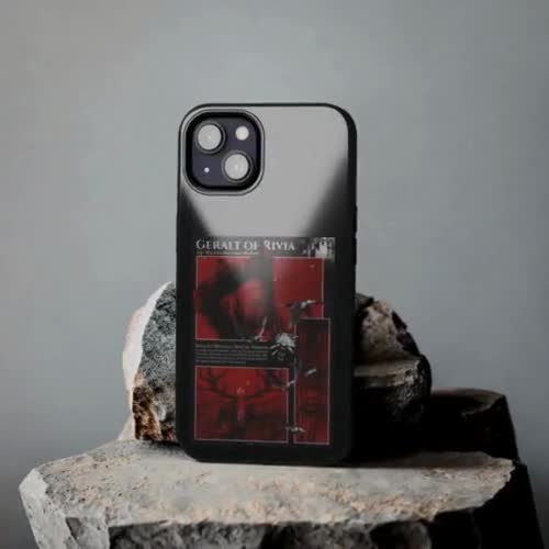 Witcher Geralt von Rivia Handyhülle, Stahl für Menschen Silber für Monster Schutzhülle video poster