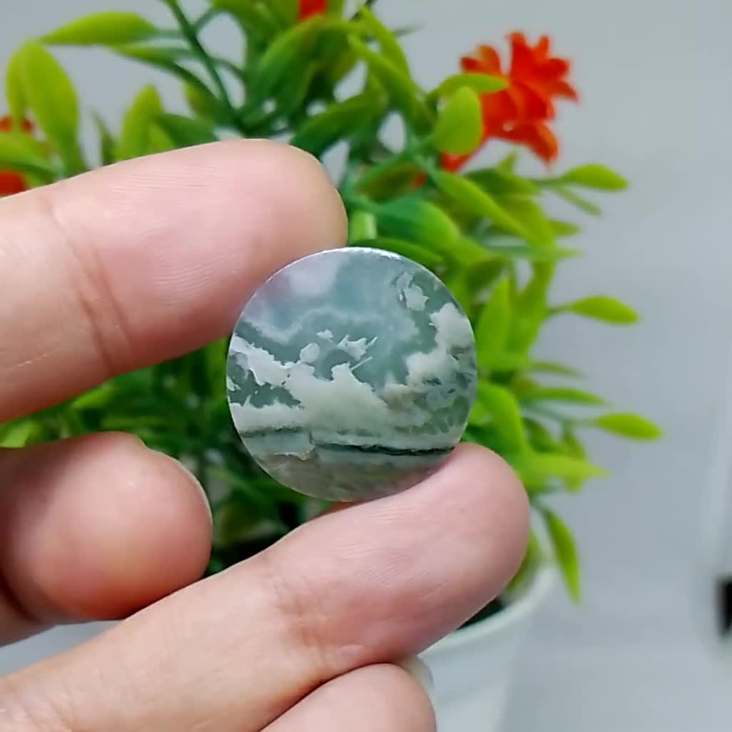 オパール化したオーシャンジャスパーの美しい風景 - Etsy 日本