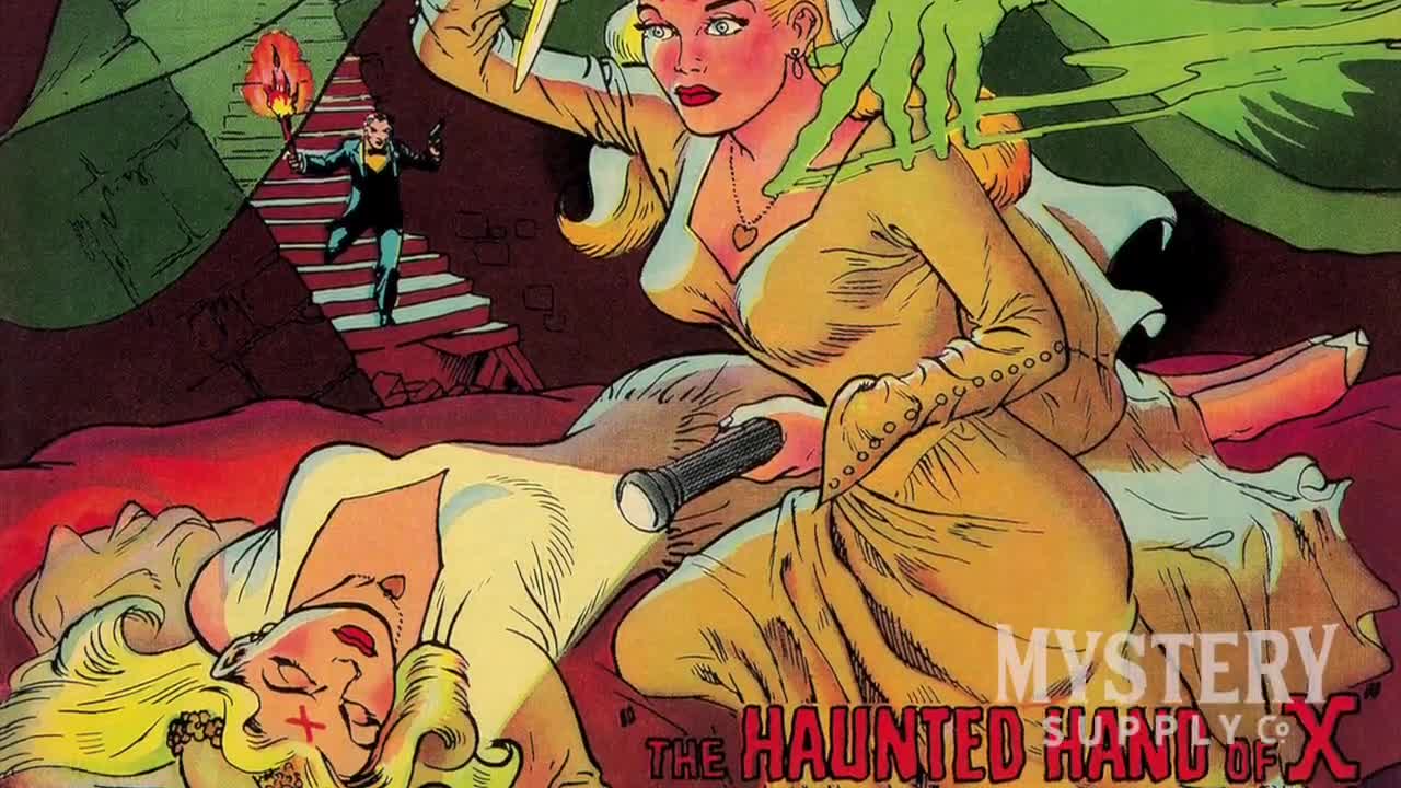 Ghost 3 Vintage Horror Comic Book Art Poster / Wall Decor Art