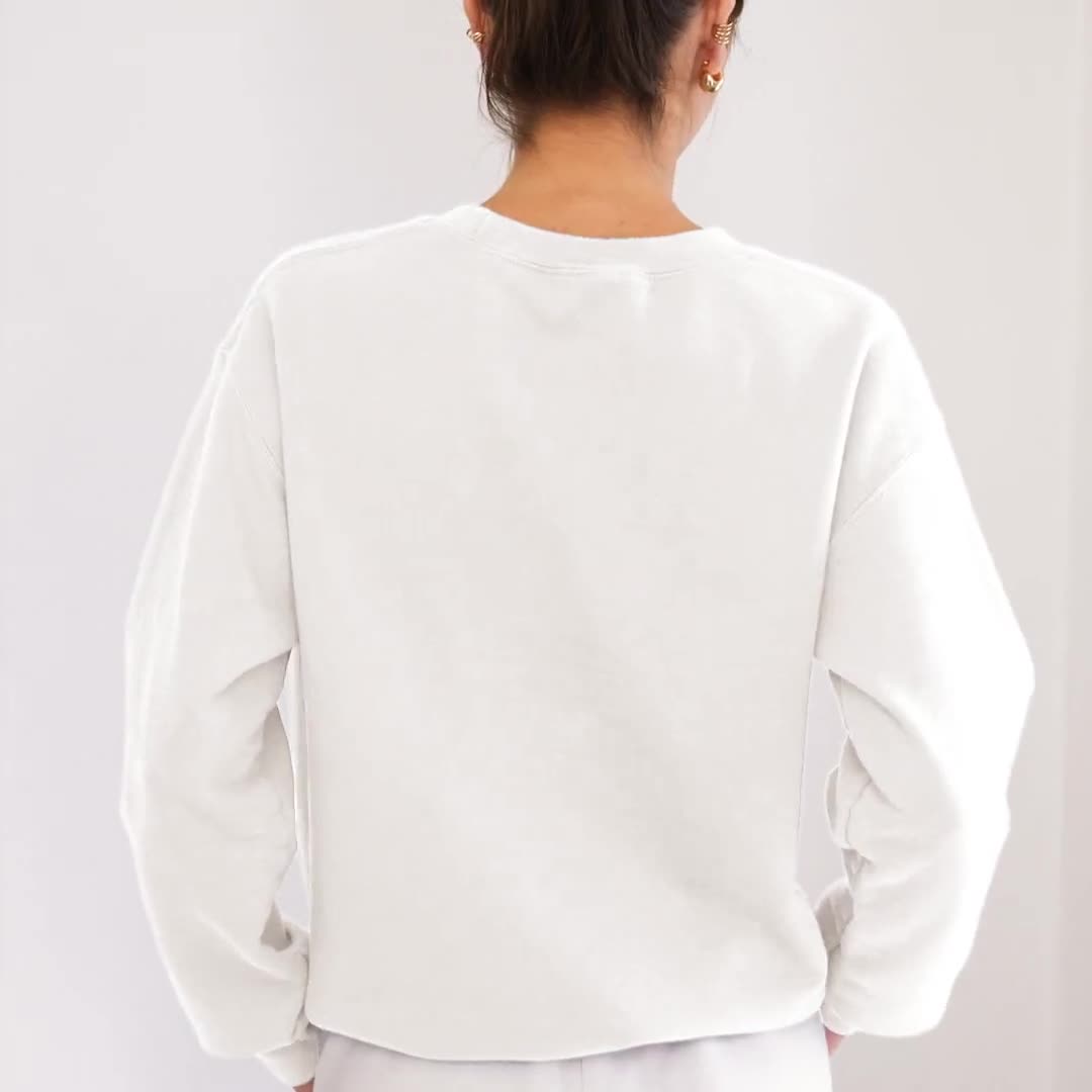 Sudadera "El lugar más feliz del mundo", sudadera "Reino Mágico", suéter "Mundo Mágico", sudadera con capucha floral "Castillo de Disney", sudadera "Disney World" video poster