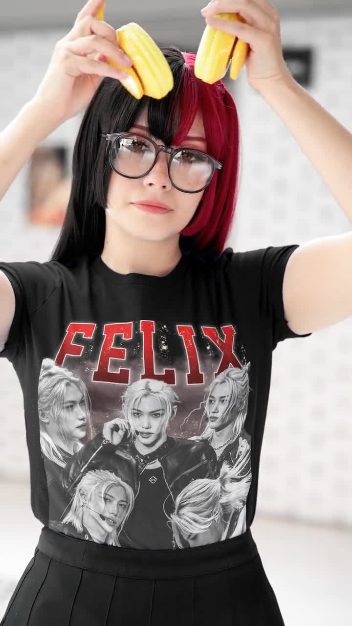 Felix Stray Kids Graphic Shirt, Felix Kpop Bootleg Shirt
