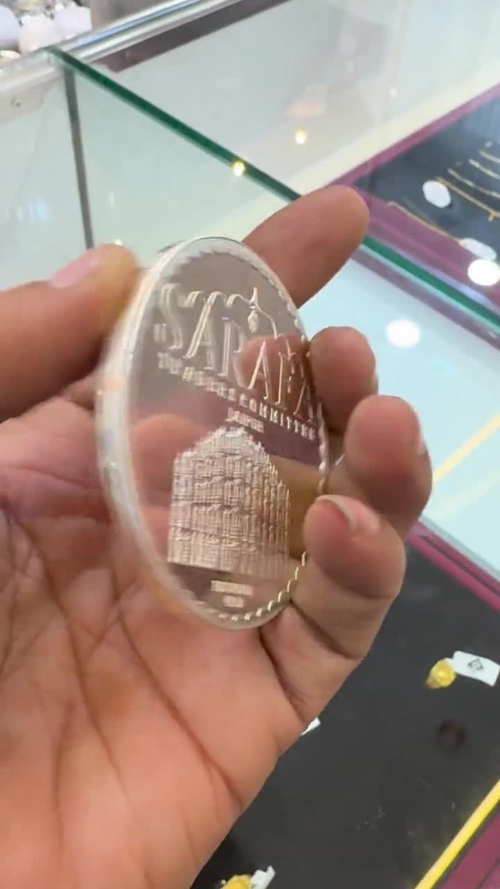 99.90%純銀ラクシュミ・ガネーシャコイン 5グラム、10グラム、20グラム
