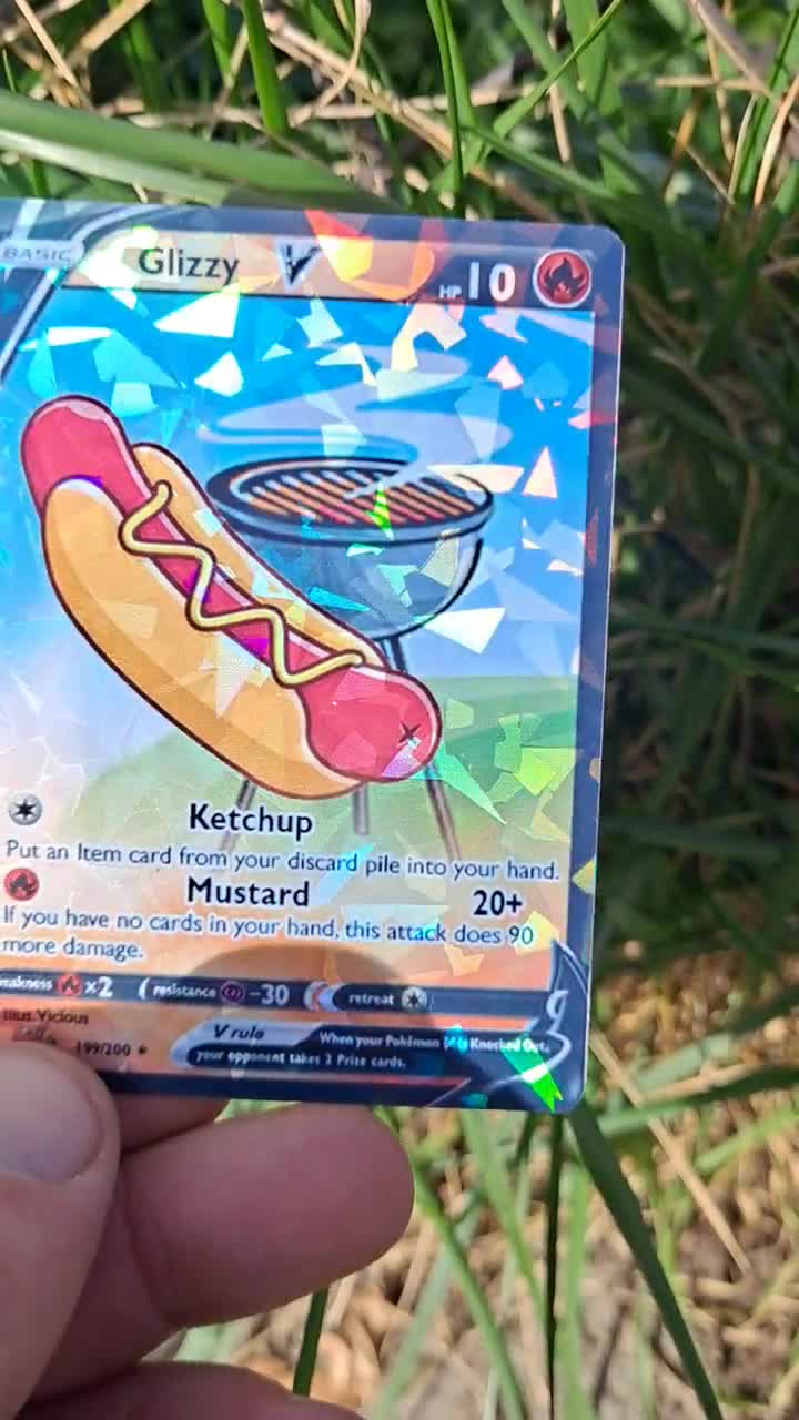 Glizzy Pokemon Card Glizzy Pokemon Card