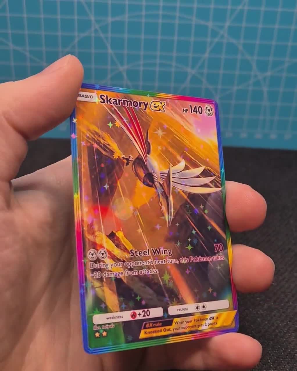 Skarmory EX A4 209 / Wisdom of Sea and Sky / Pokemon Tcg Quality