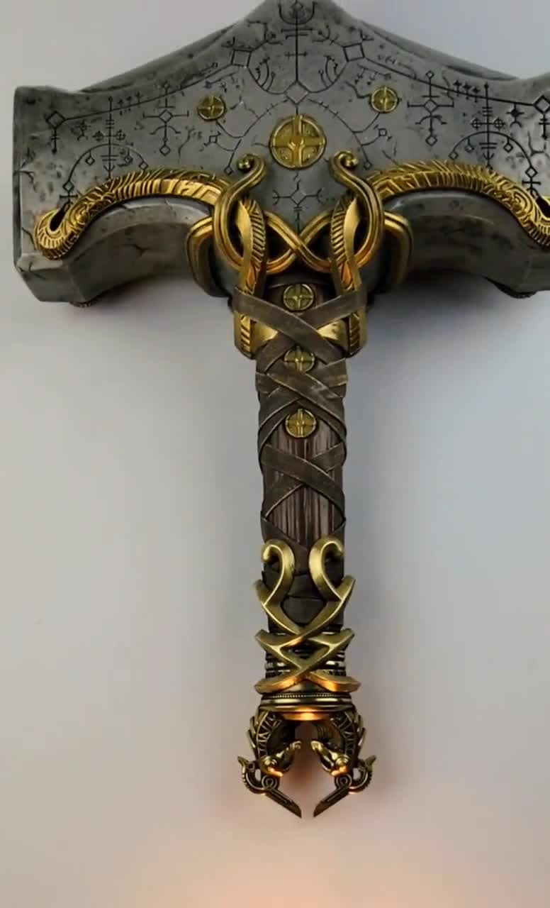 God of War: Mjolnir Thor's Hammer DIGITIAL FILE -  Ireland