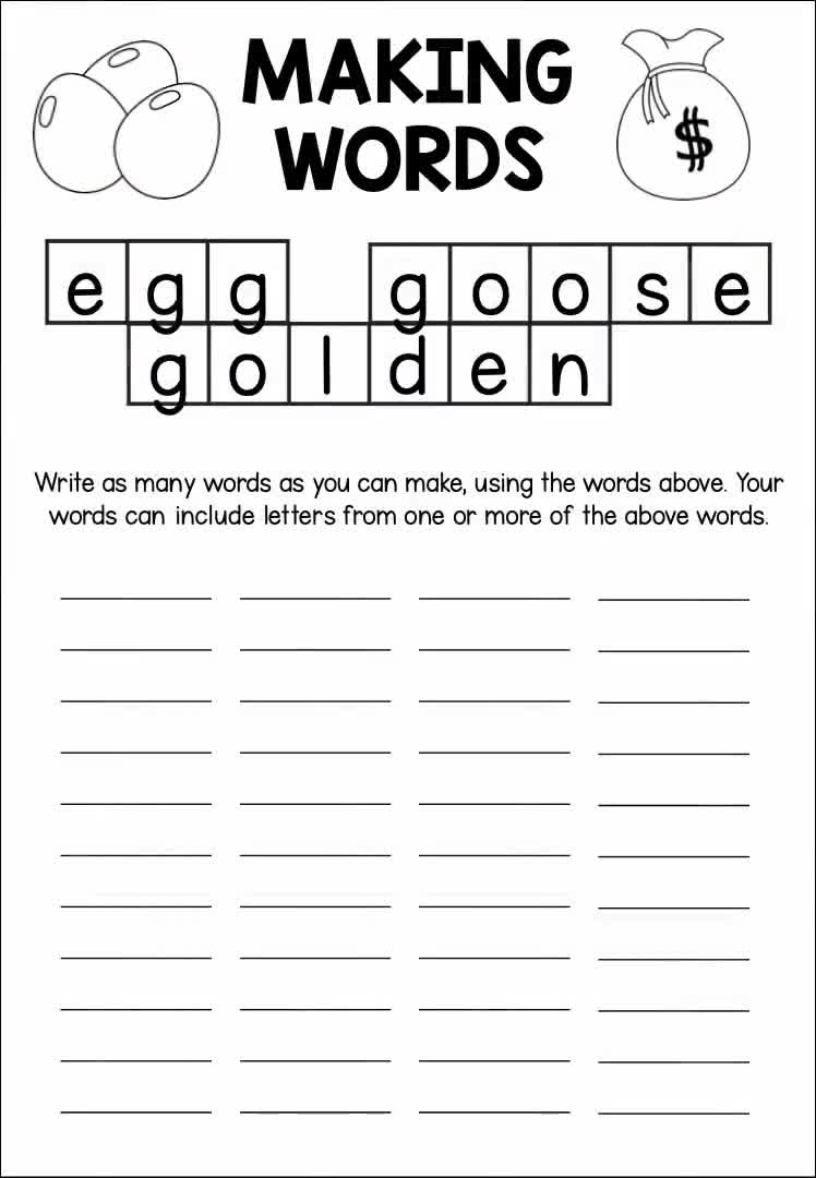 The golden outlet goose comprehension questions