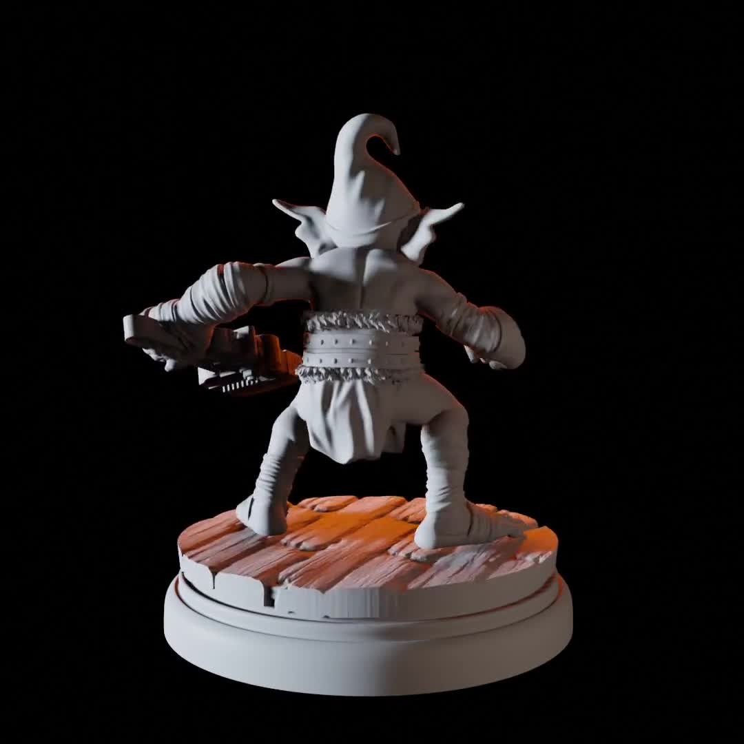 Grinning Gremlin Goblin Miniature for D&D, Dungeons and Dragons, Pathfinder  and many other tabletop games