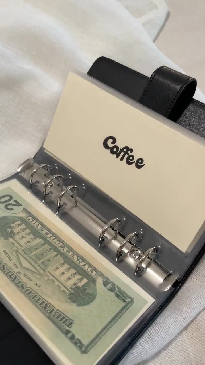 A6 Personal/hole Punch Option for Truea6 Binders/minimal Style Cash  Envelopes/custom Categories 