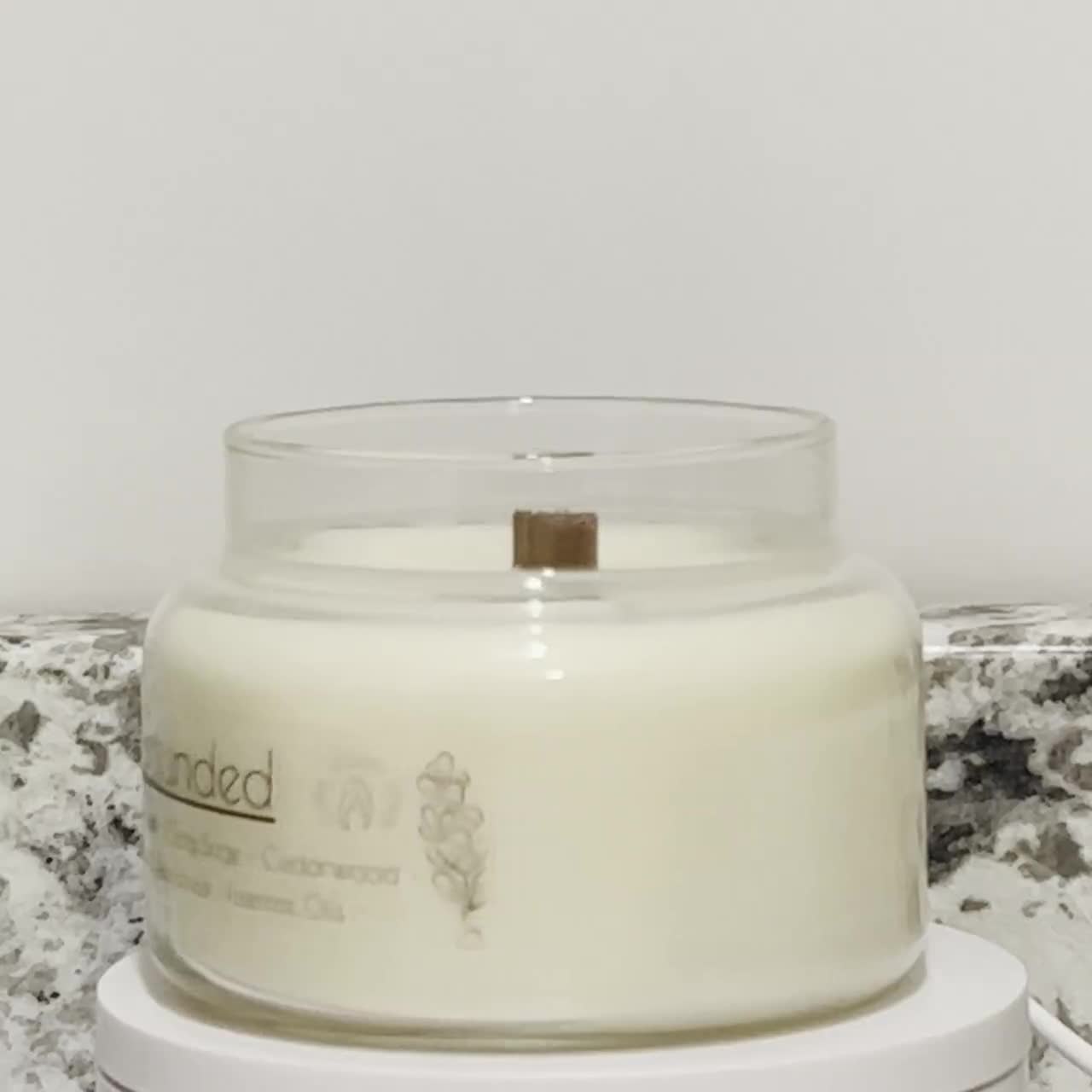 You Are Grounded Frankincense & Patchouli 8oz Candle