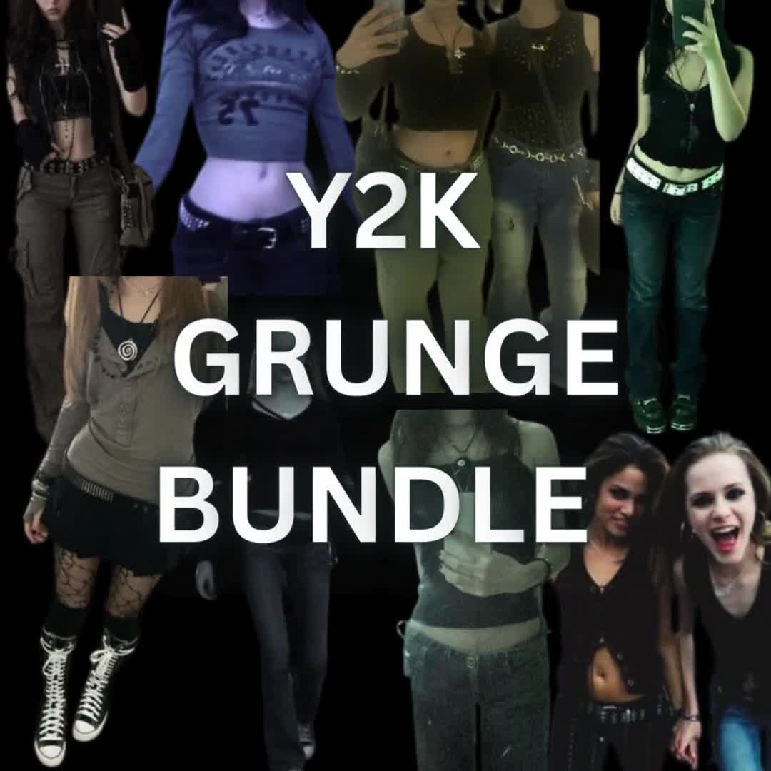 00s archive Share Spirit ニット y2k grunge Grunge Y2K 2000s Core Aesthetic Box Bundle Clothing Clothes