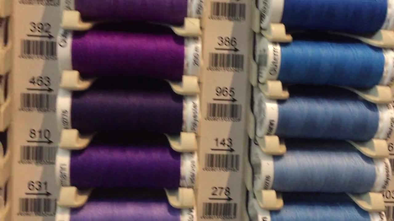 Gütermann Sewing Thread Miniking Overlock Thread, Various Colors 