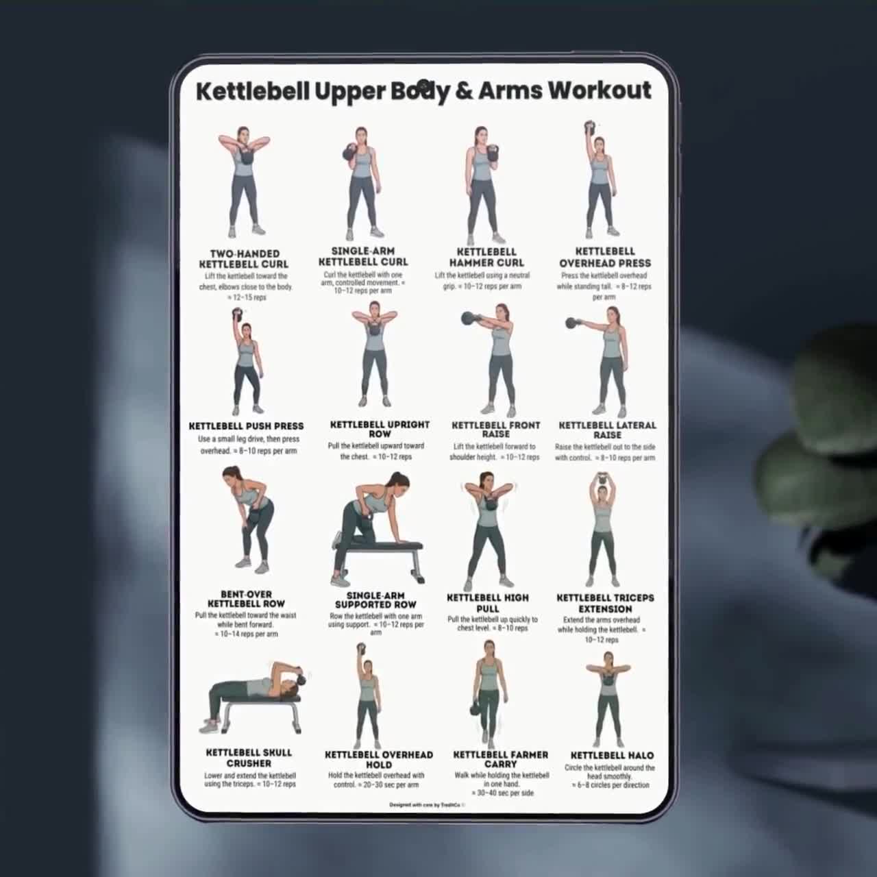 Kettlebell Exercises For Upper Arms