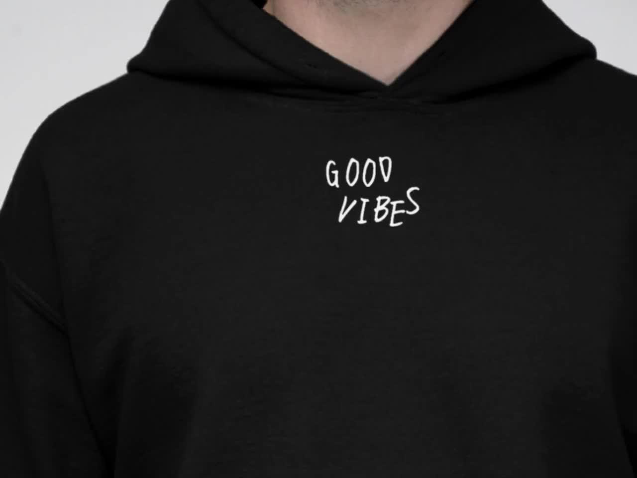 Good Vibes Hoodie | Cozy Unisex Pullover - Etsy