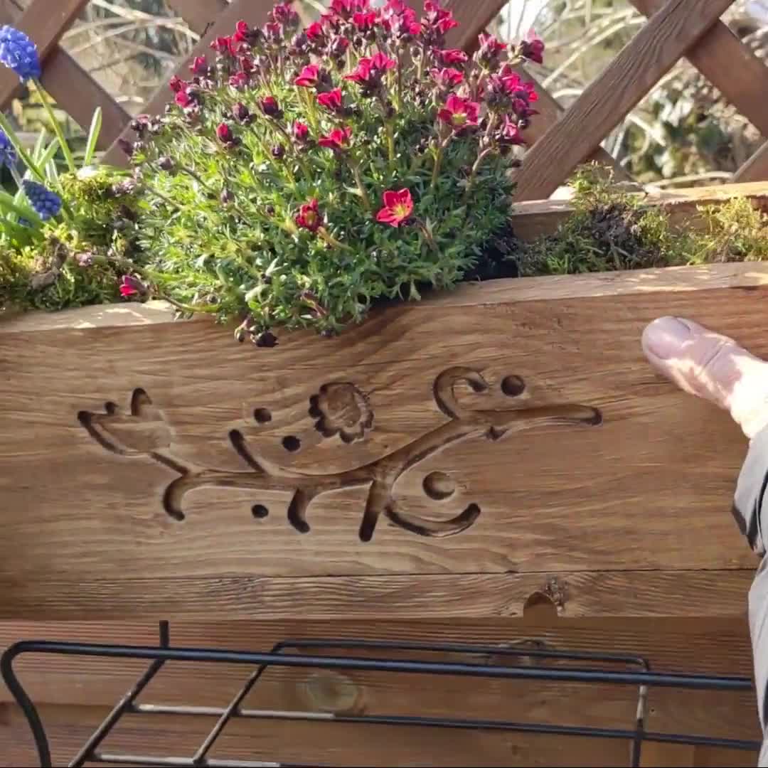 blumenkasten befestigung ohne bohren Blumenkastenhalterung mit Haltebgel f. Fensterbnke Edelstahl ohne Bohren