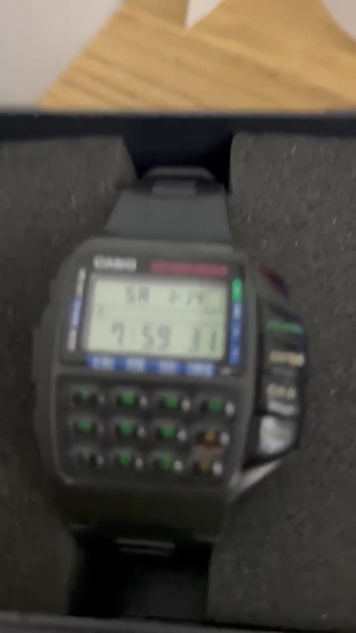 RARE Casio CMD-20 Module 1134 /vintage Japan /watch Wrist Remote