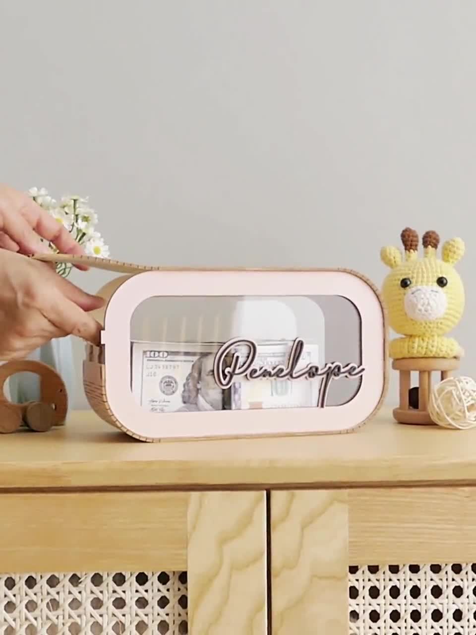 Tirelire Automatique Enfant Sans Visage : Avec Sons, Mange Les Pièces Seule, Décoration Chambre Cadeau Fun