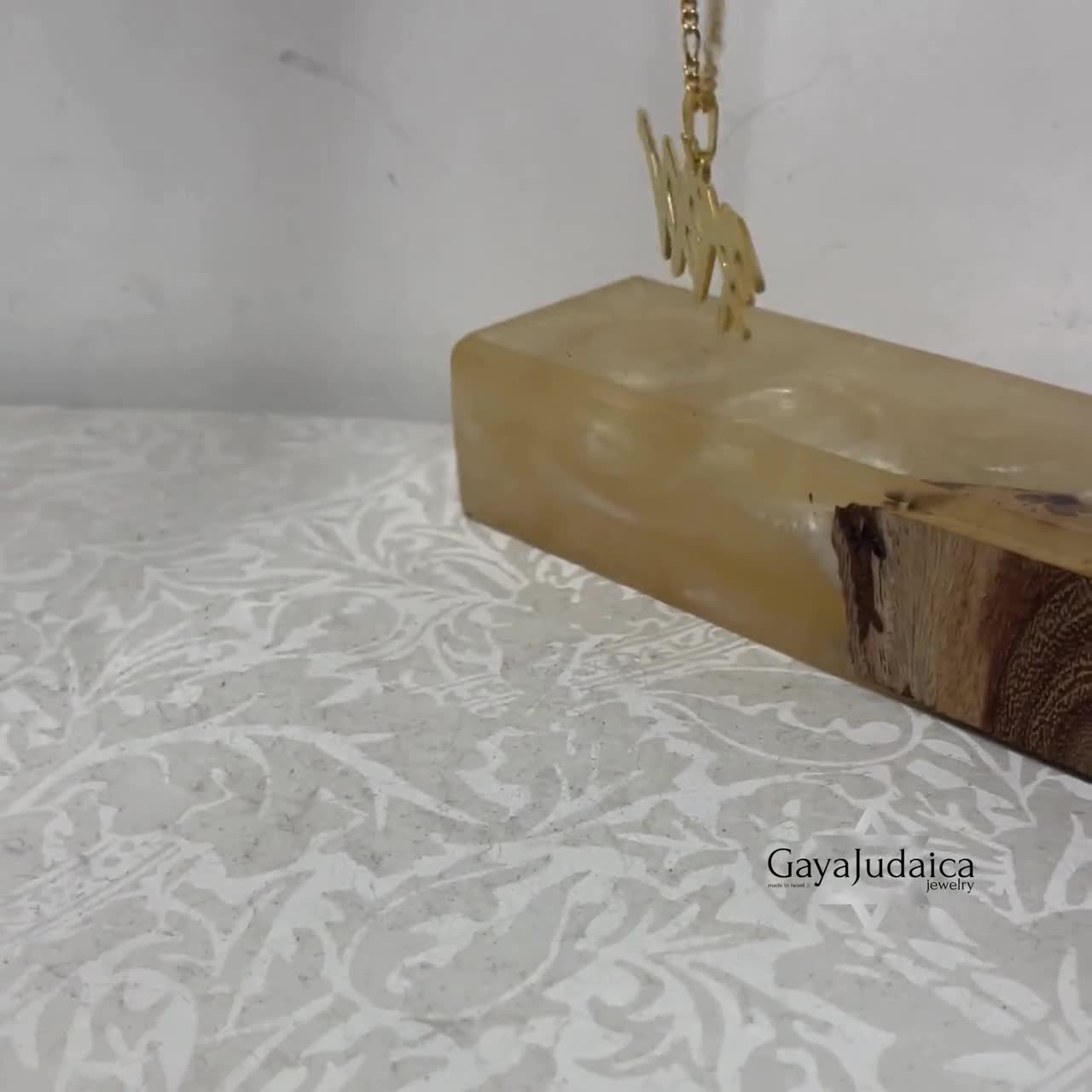 Paleo Hebrew YHVA Necklace – Sterling Silver Judaica Jewelry video poster