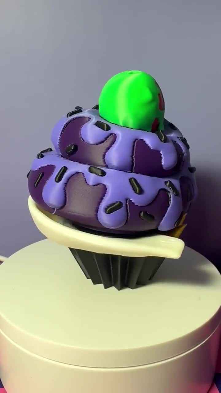 Disney Villain Inspired Evil Queen (Snow White) Poison Apple Cupcake Figurine video poster