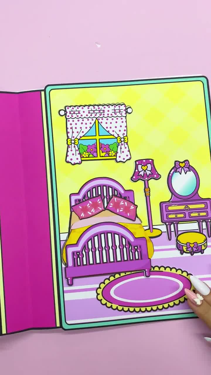 FAMILY PAPER DOLL HOUSE (DIY)