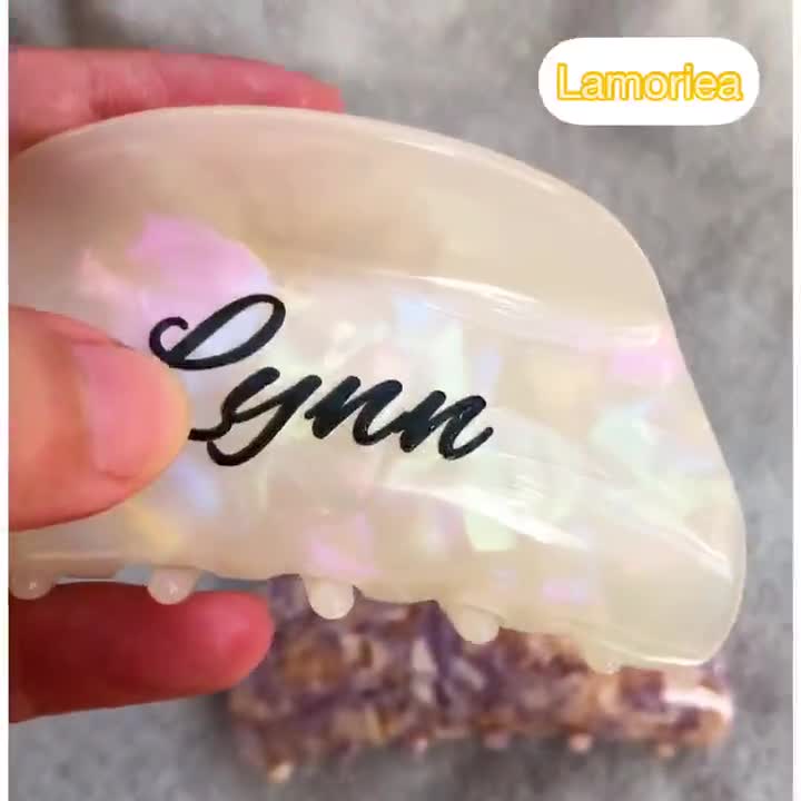 Stylische Acryl Haarkralle - Modischer Haarschmuck Für Damen