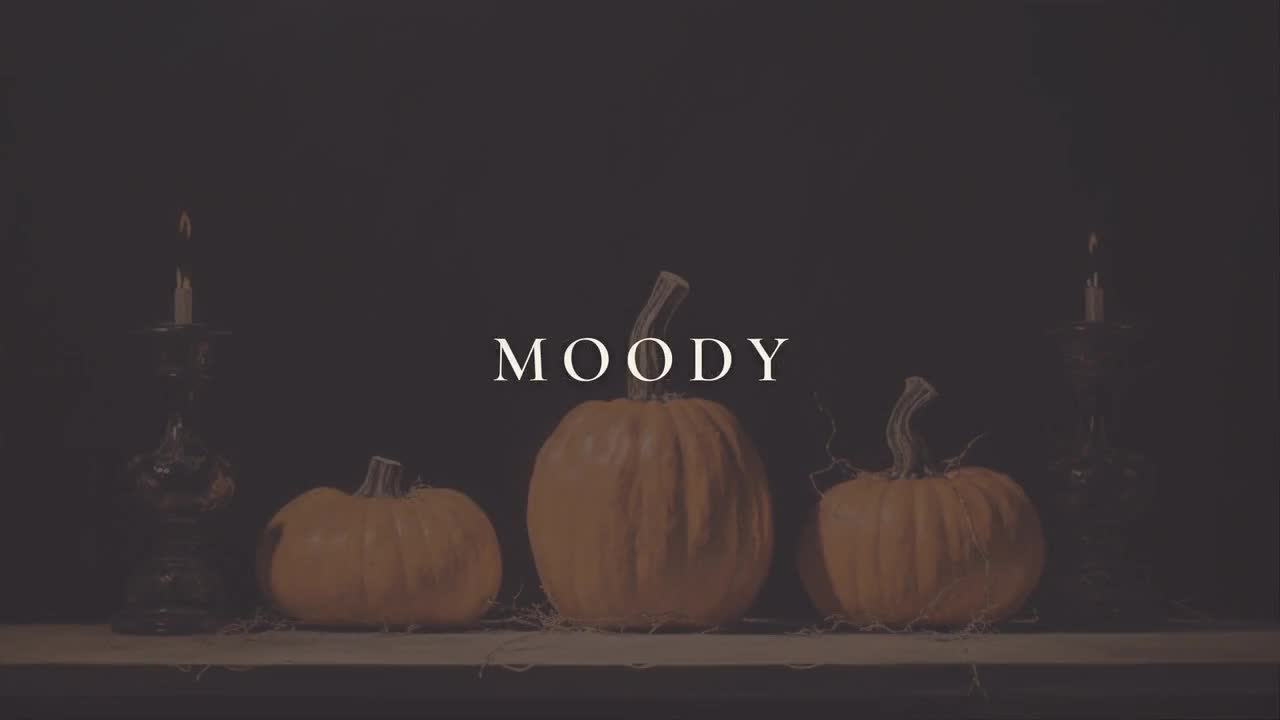 Vintage Halloween Frame TV Art, Carved Pumpkins Oil Painting, Trick or  Treat Art, Neutral Spooky Instant Download, Farmhouse Rustic TV123, image size:1280x720