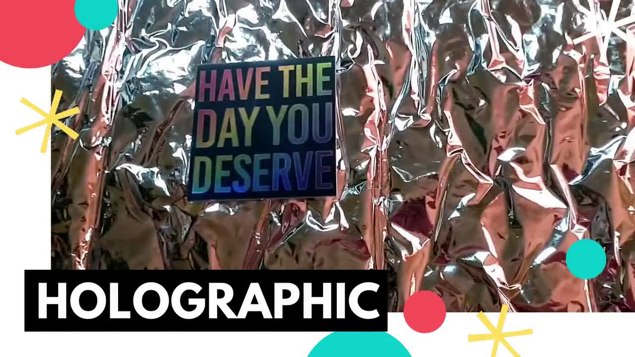 You are Made of Magic Holographic Sticker