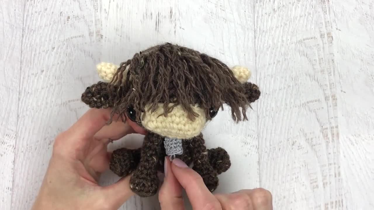 Crochet Along: Full Video Tutorial For Hilde The Highland Cow