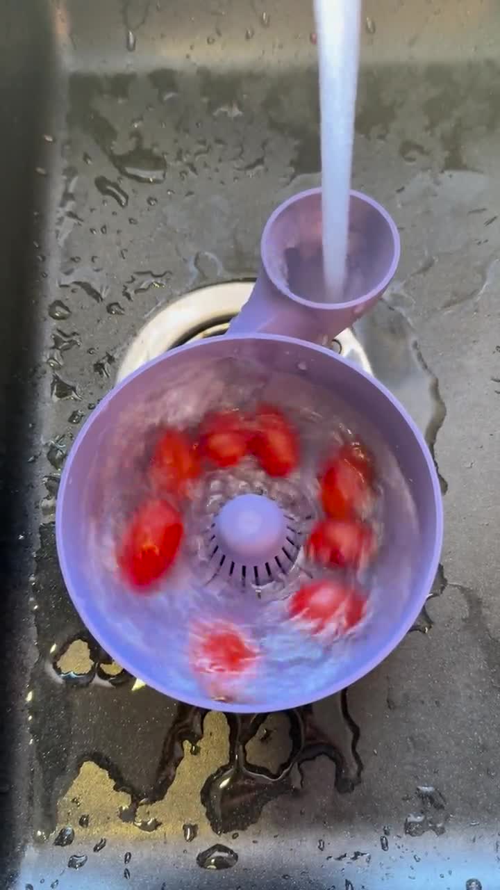2er-Set Obst-Waschschüssel Mit Sieb & Griff ? Produktbild-Vorschau 5