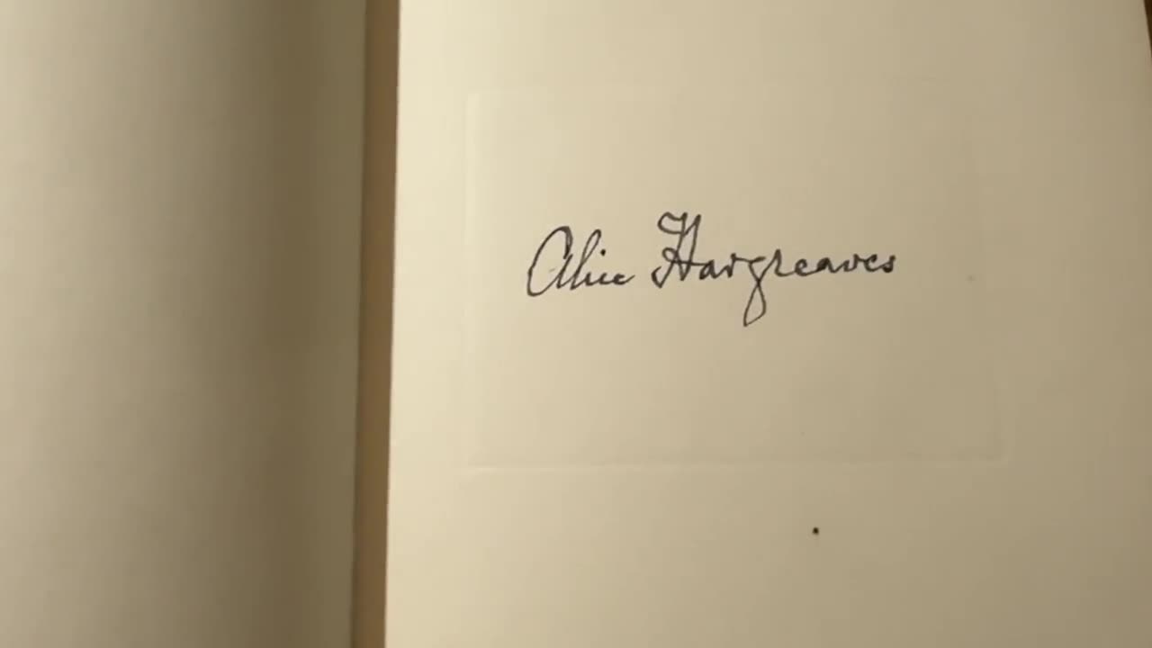 Signed by the REAL Alice - Lewis Carroll's Alice's Adventures in