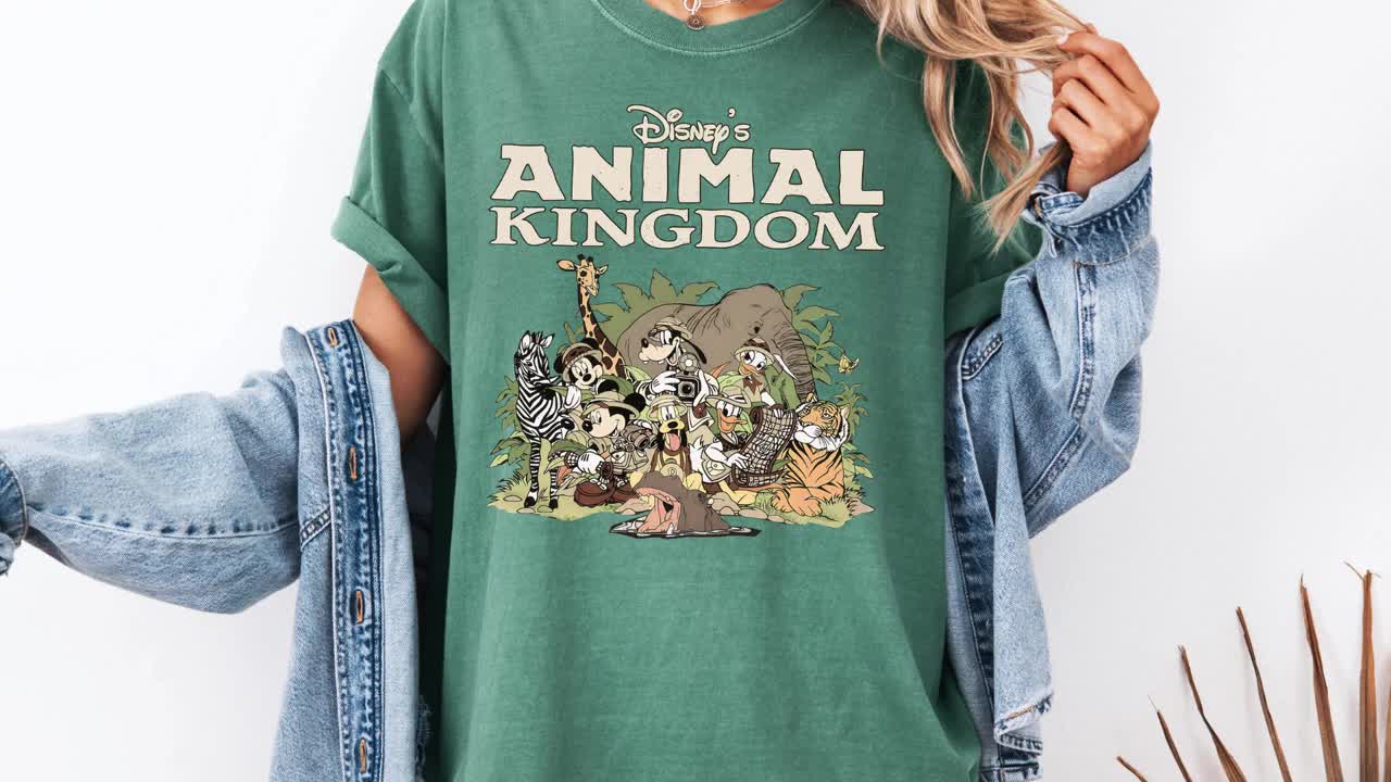 Vintage Disney Animal Kingdom Sweatshirt, Walt Disney World Trip Sweater, Disneyland Safari Family Matching Sweatshirt, Disney Trip Sweater video poster