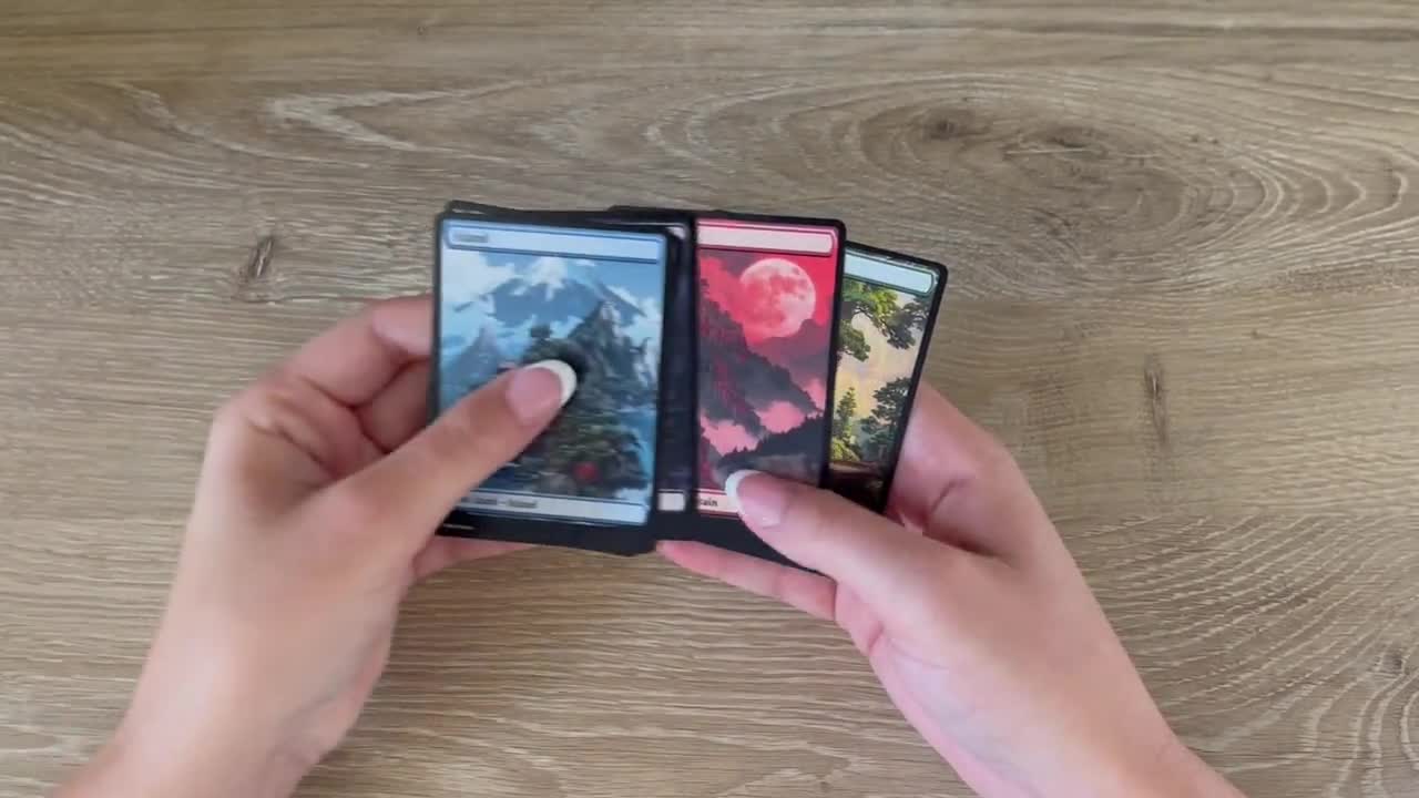 MTG Basic Lands: 20 Japanese Hokusai Art Cards - Etsy