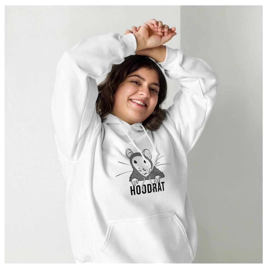 Rat-in-a-hood, Hoodrat Hoodie Unisex - Etsy