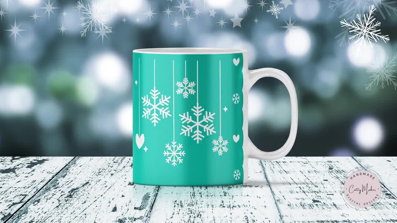 Christmas Mug Press, Candy Cane Mug SVG, Cricut Mug Press SVG, Mug Press  SVG Design, Holiday Mug, Mug Press Sublimation Png 