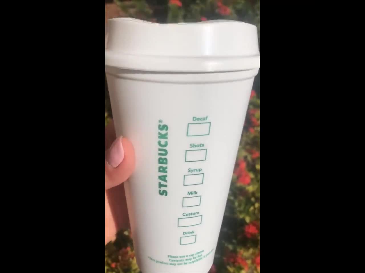 Starbucks Tazza da caffè da viaggio, riutilizzabile, riciclabile, a prova  di fuoriuscite, senza BPA, confezione da 6 pezzi, con bustina : :  Casa e cucina