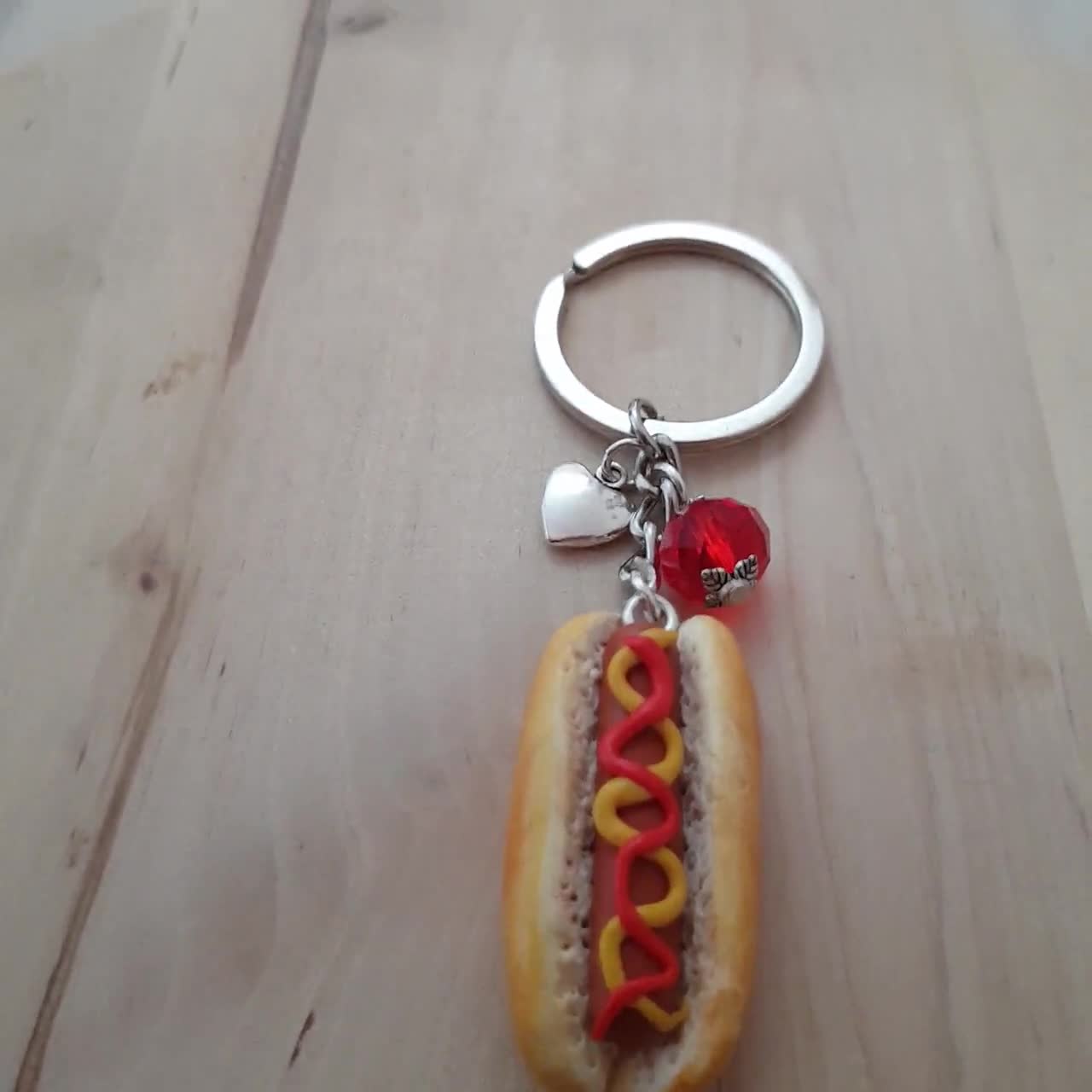 Hot Doggy Keychain