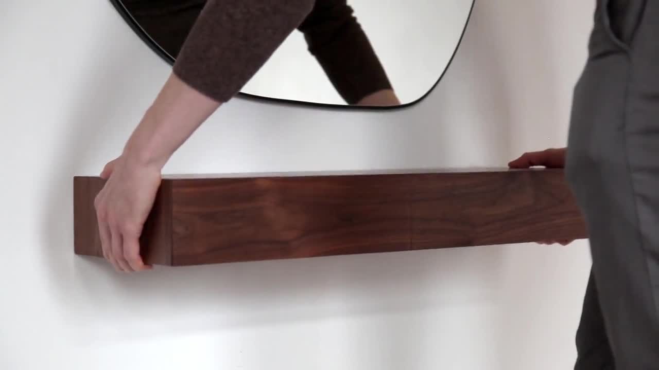 Tocador flotante minimalista 😍 en - Sosa carpinteria