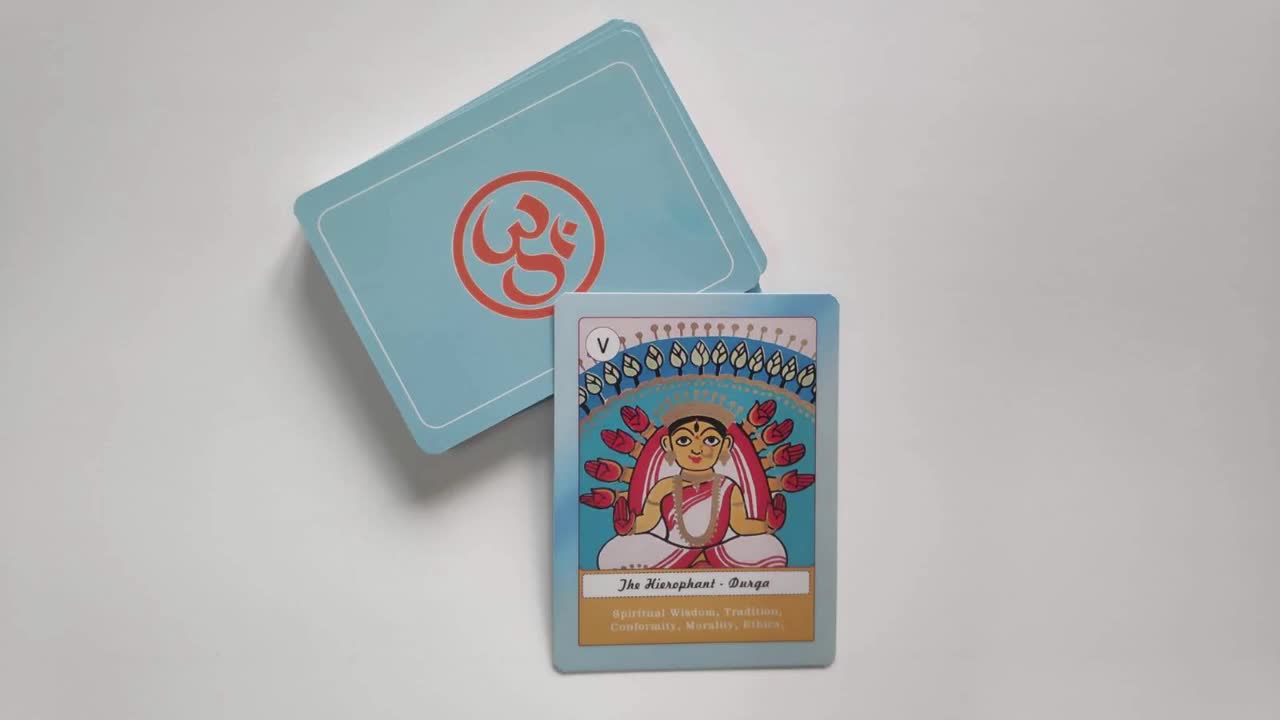 The Indian Tarots Deck | Hindu Mythology Major Arcana 22 Cards