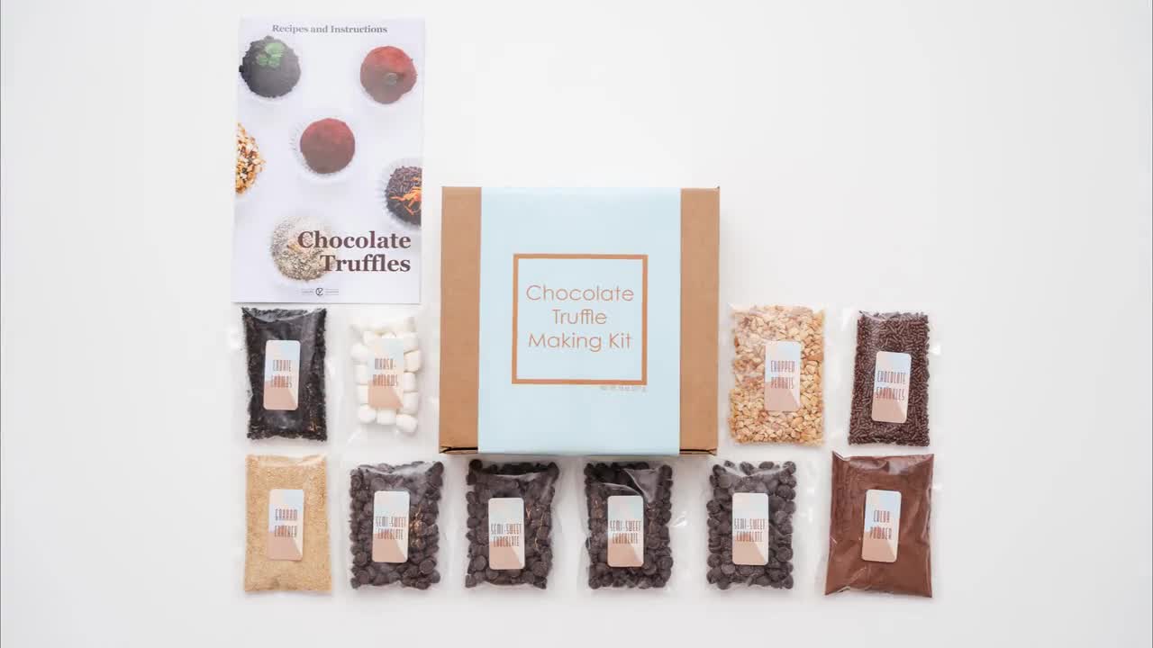 DIY Chocolate Making Kit - Make Your Own Truffles, create Gift Boxes o -  Grow and Make