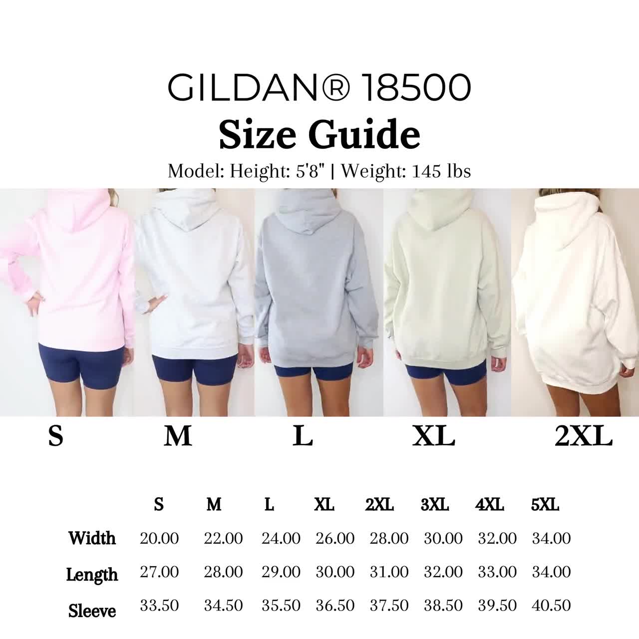Plain Gildan 18500 Hoodies, Adult Unisex Hooded Sweatshirt, Blanks for Crafters and Businesses, Wholesale Pullovers, Family Hoodie Set video poster