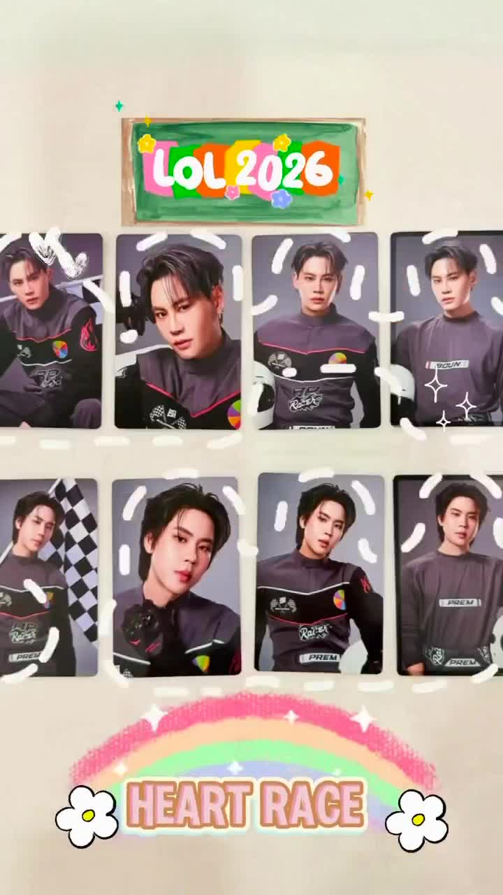 Love Out Loud Fan Fest 2026: Heart Race Collectible Card | Choose