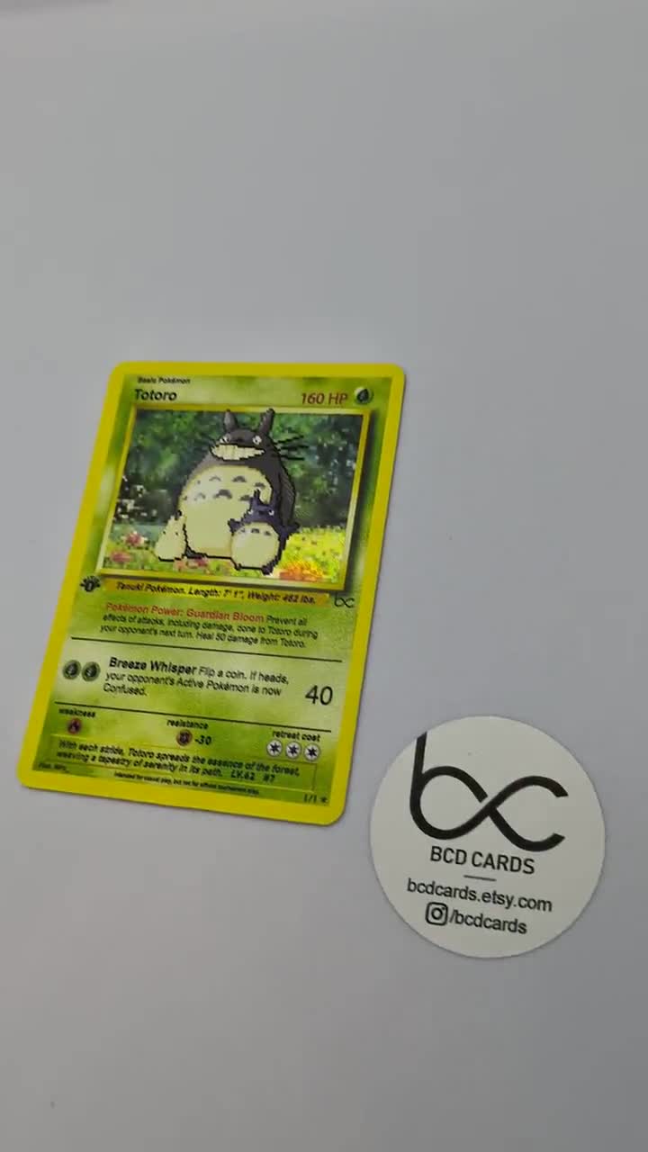 Totoro - Custom Pokemon Card