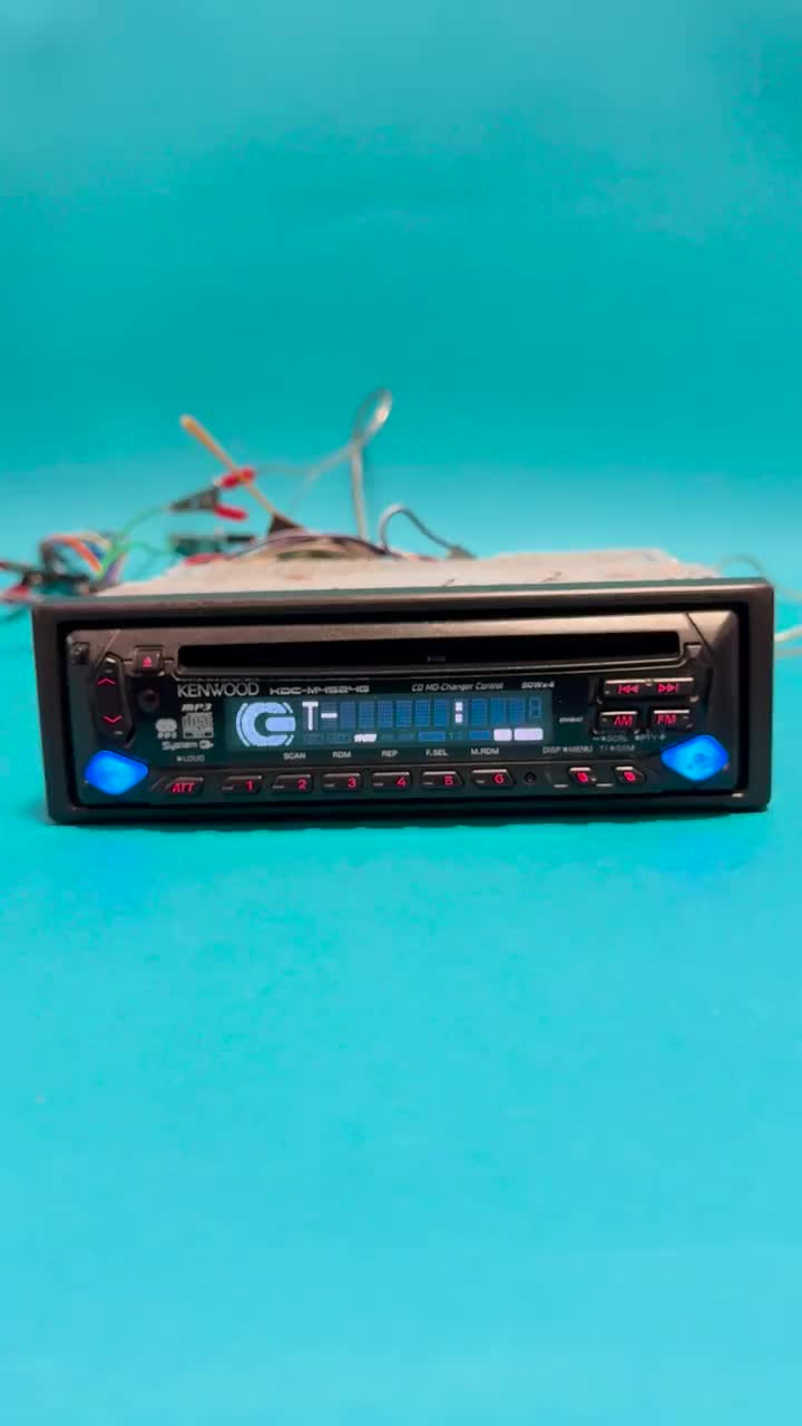 KENWOOD CDプレーヤー Kenwood eXcelon KDC-X704 CD Receiver, Single DIN Car Stereo