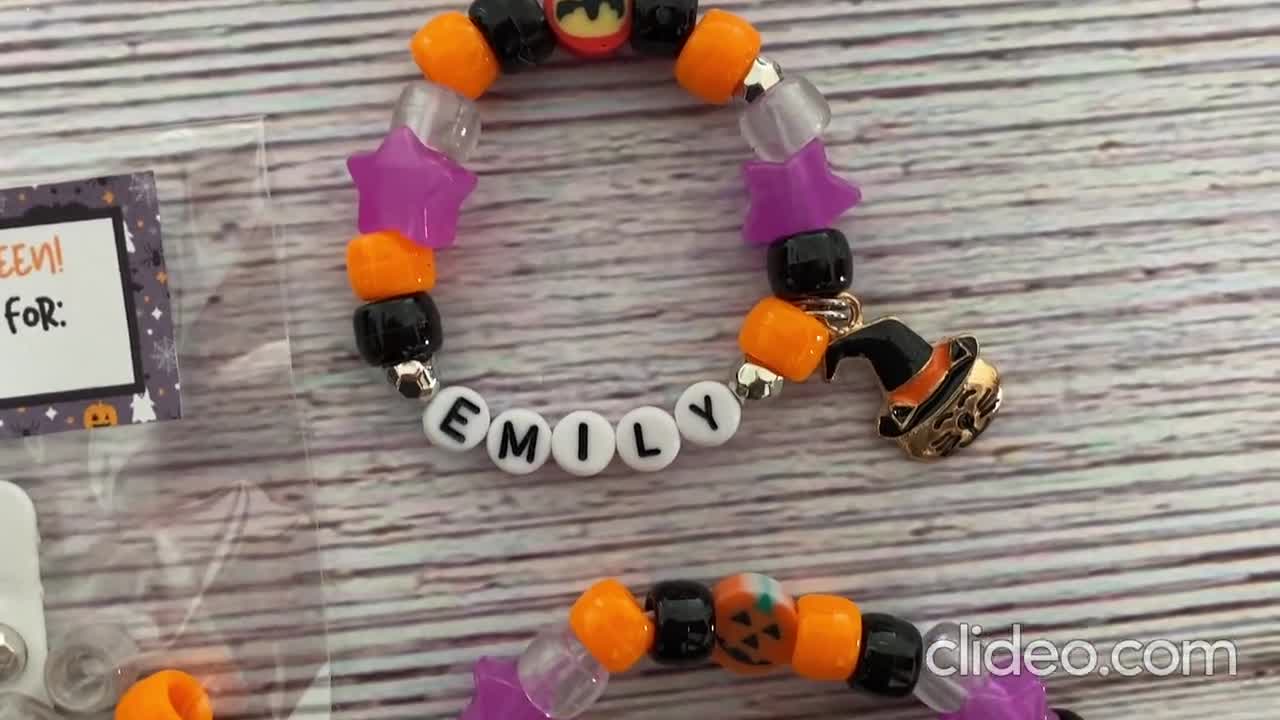 Halloween Beads For Bracelets Making Kit With Halloween - Temu