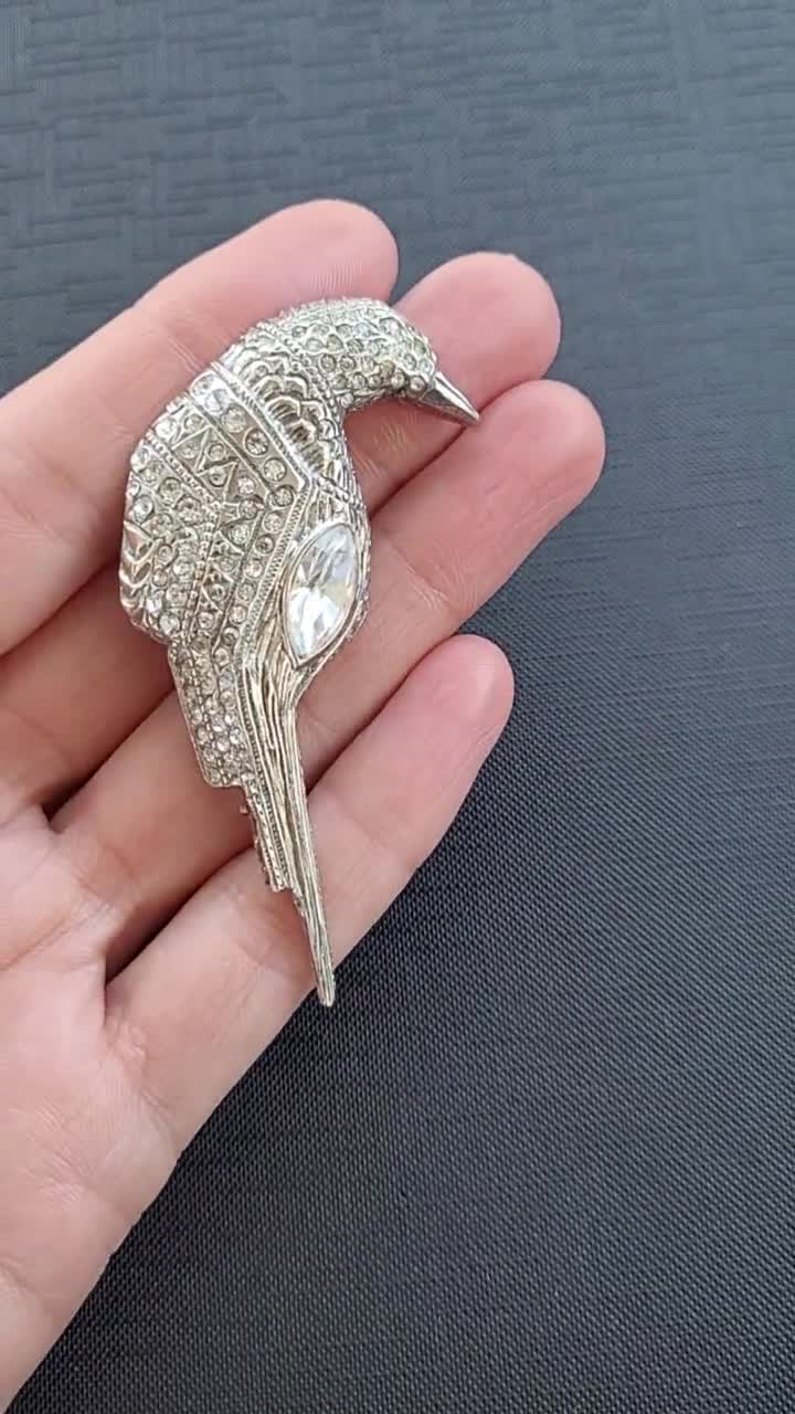 シェラー - ヴィンテージブローチ - 鳥 - Etsy 日本