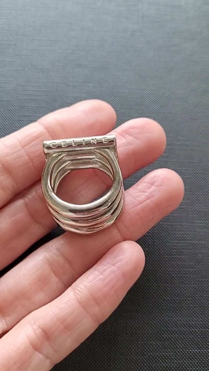 Celine - Vintage Brooch - Etsy