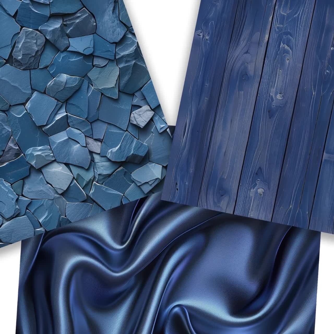 Indigo Blue Digital Paper, Indigo Background Bundle, Blue Texture, Scrapbook Paper, Digital Download video poster