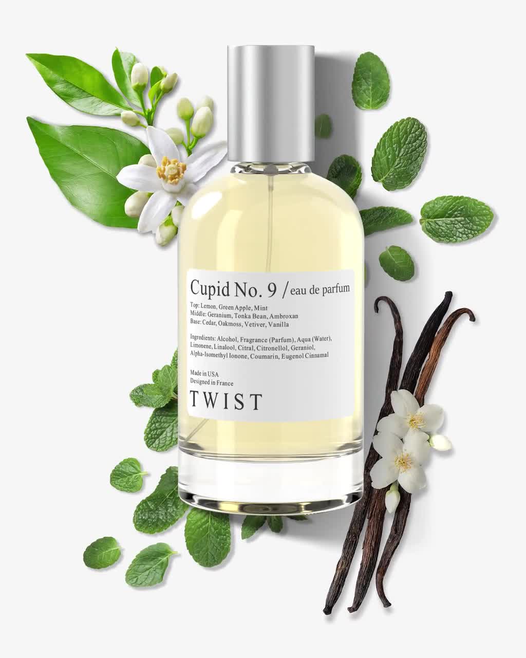 Twist Cupid No. 9 Inspired by Eros, Long-lasting Perfume for Men, EDP 100  Ml 3.4 Fl. Oz. - Etsy