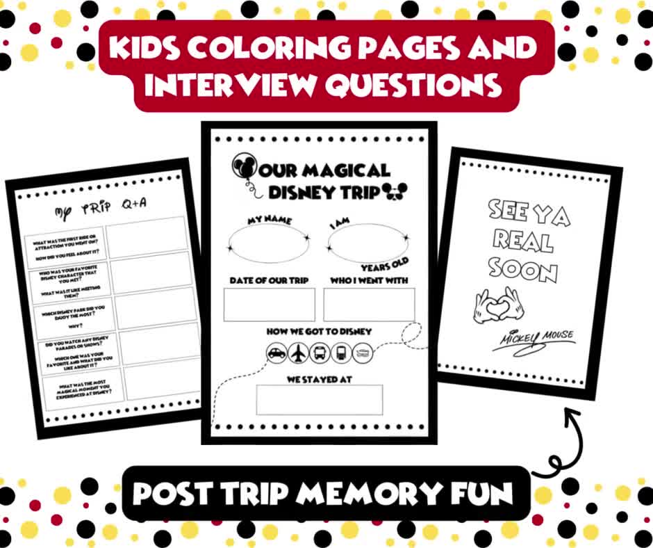 d-i-s-n-e-y-kids-post-trip-interview-coloring-pages-memory-book-pdf-printable-etsy