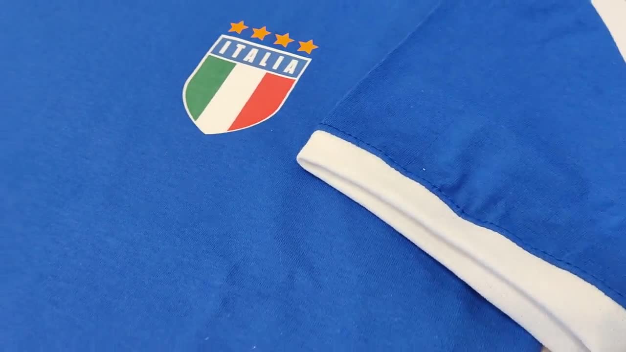 Retro Italy Soccer Jersey Italia Football Hoodie - TeeHex