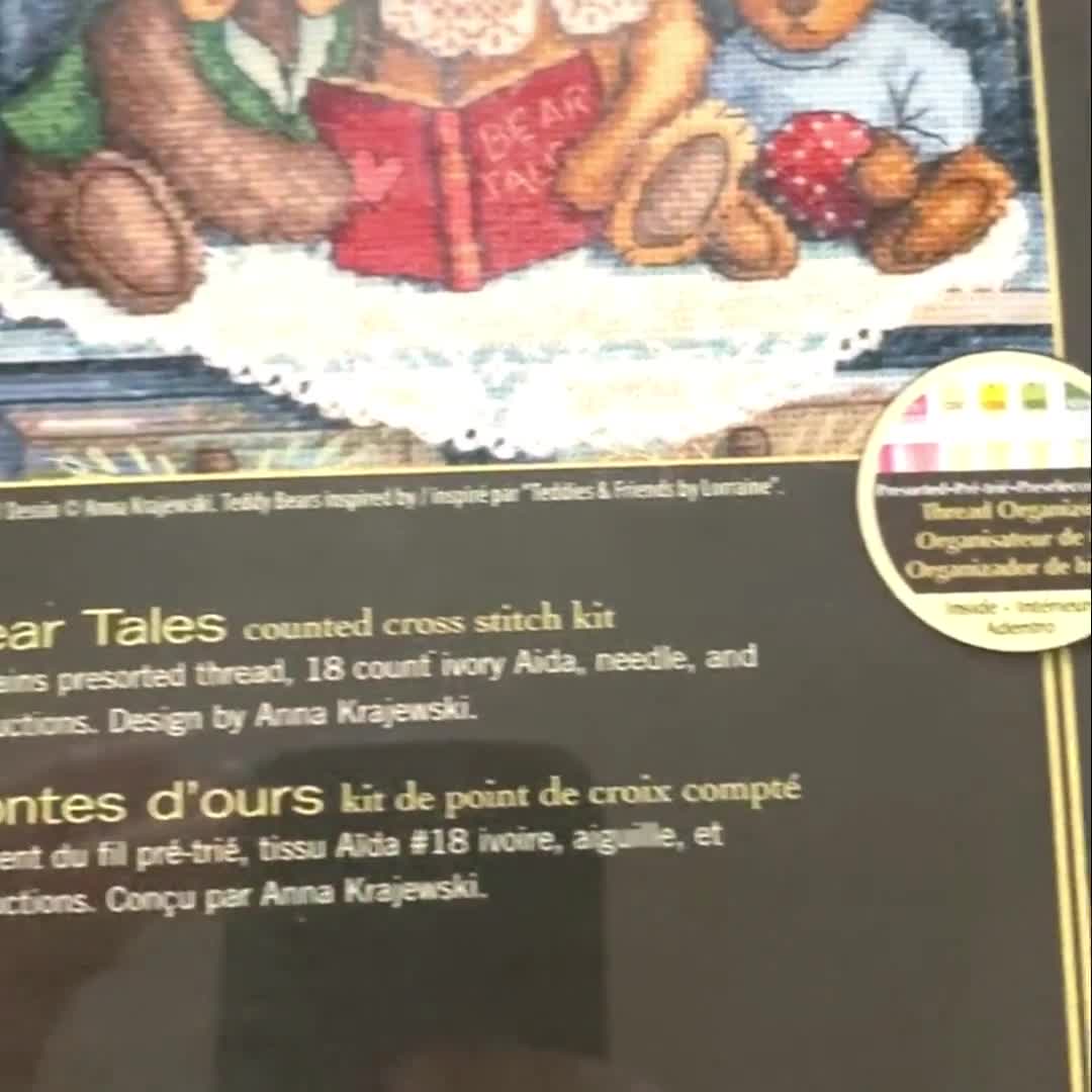 Counted Cross Stitch Kit DIMENSIONS Gold Collection Petites, Bear